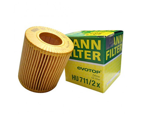 Oil Filter HU711/2X Mann, Image 3