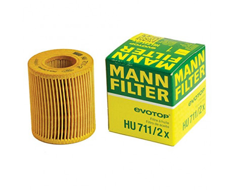 Oil Filter HU711/2X Mann, Image 4