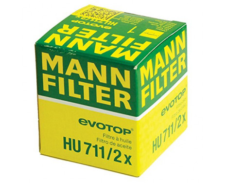 Oil Filter HU711/2X Mann, Image 5