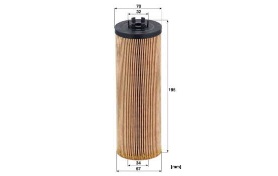 Oil Filter HU842X Mann, Image 4