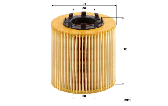 Oil Filter HU923X Mann, Image 4