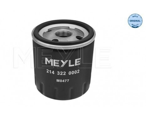Oil Filter MEYLE-ORIGINAL Quality 214 322 0002