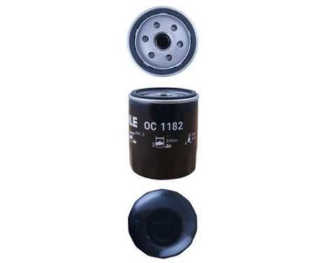 Oil Filter OC 1182 Mahle, Image 2