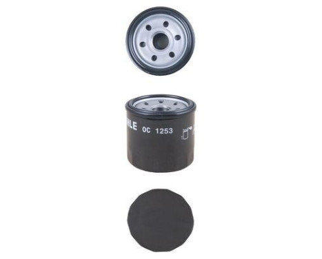 Oil Filter OC 1253 Mahle, Image 3