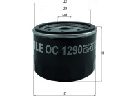Oil Filter OC 1290 Mahle