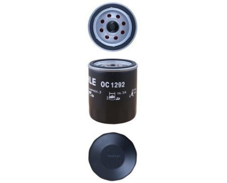 Oil Filter OC 1292 Mahle, Image 3