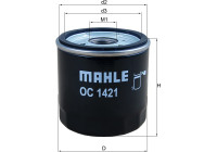 Oil Filter OC 1421 Mahle
