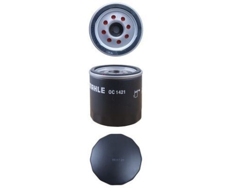 Oil Filter OC 1421 Mahle, Image 3