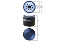 oil filter OC 1565 Mahle