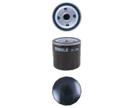 Oil Filter OC 242 Mahle, Image 3