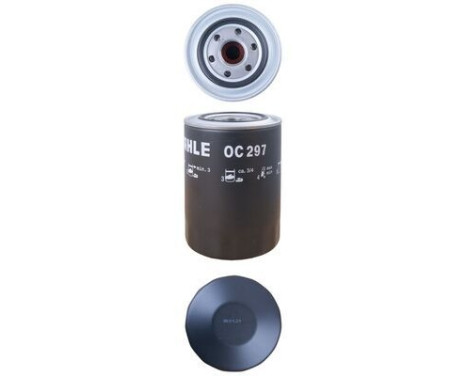 Oil Filter OC 297 Mahle, Image 3