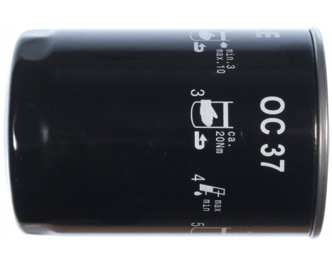 Oil Filter OC 37 Mahle, Image 2