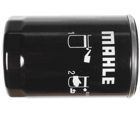 Oil Filter OC 460 Mahle, Image 2