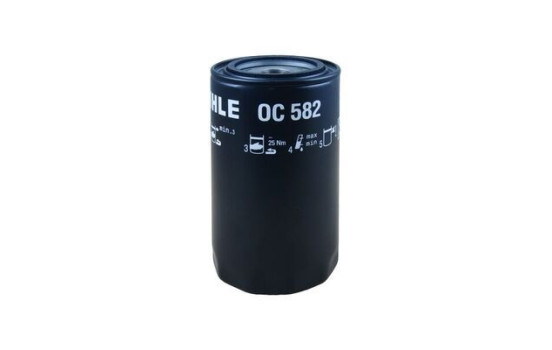Oil Filter OC 582 Mahle, Image 3