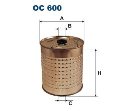 Oil filter OC 600 Filtron
