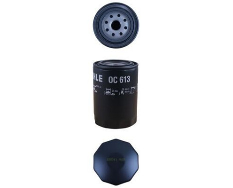 Oil Filter OC 613 Mahle, Image 3