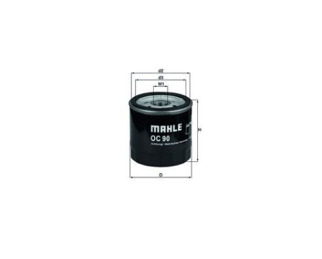 Oil Filter OC 90 OF Mahle