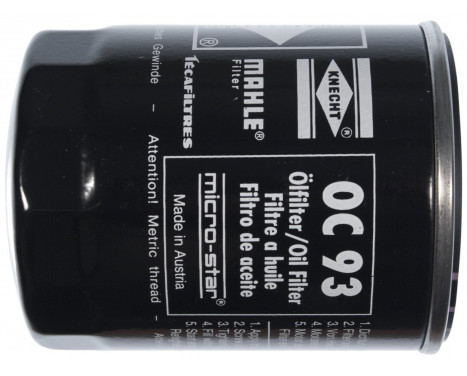 Oil Filter OC 93 Mahle