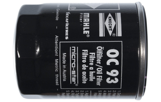 Oil Filter OC 93 Mahle