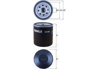 Oil Filter OC 988 Mahle