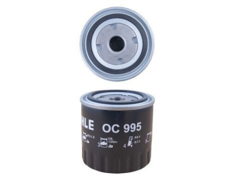 Oil Filter OC 995 Mahle, Image 3