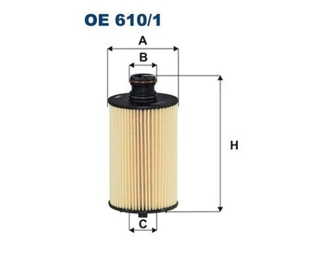 Oil filter OE 610/1 Filtron