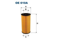 Oil filter OE 610A Filtron