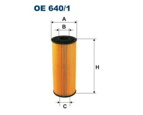 Oil filter OE 640/1 Filtron