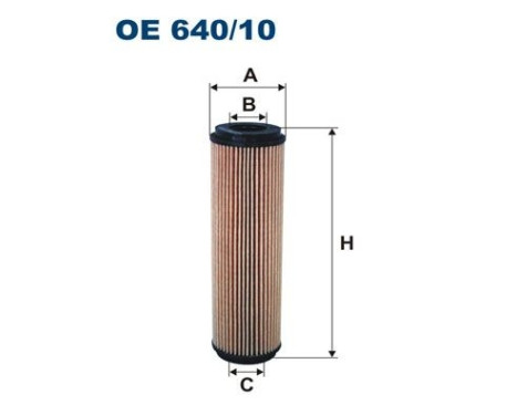 Oil filter OE 640/10 Filtron