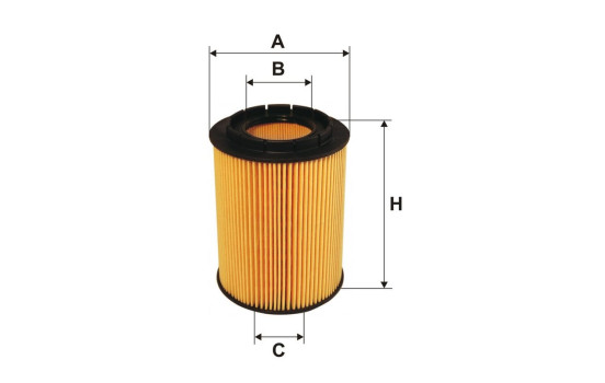 Oil filter OE 640 Filtron, Image 2