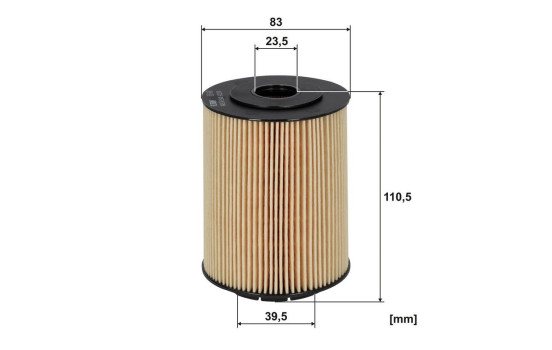 Oil filter OE 640 Filtron, Image 3