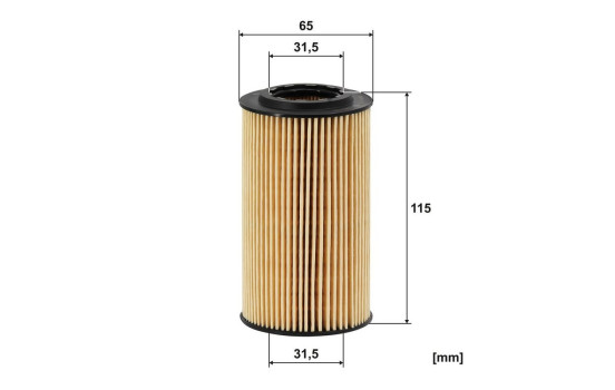 Oil filter OE 648/1 Filtron, Image 2