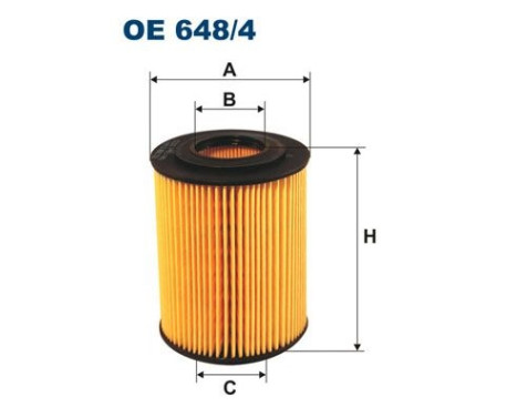 Oil filter OE 648/4 Filtron