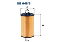 Oil filter OE 648/9 Filtron