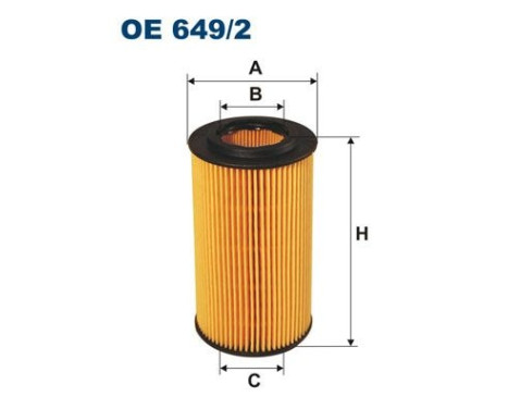 Oil filter OE 649/2 Filtron
