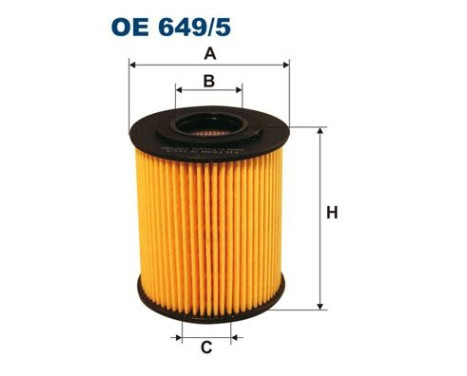 Oil filter OE 649/5 Filtron