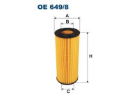 Oil filter OE 649/8 Filtron