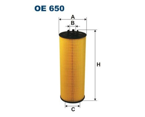 Oil filter OE 650 Filtron