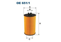 Oil filter OE 651/1 Filtron