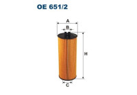 Oil filter OE 651/2 Filtron