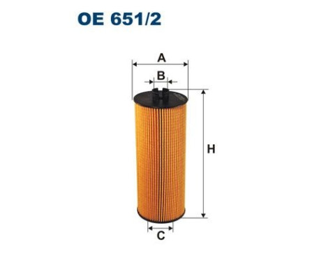 Oil filter OE 651/2 Filtron
