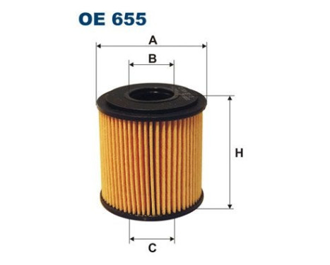 Oil filter OE 655 Filtron