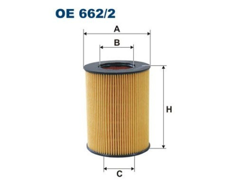 Oil filter OE 662/2 Filtron