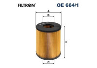 Oil filter OE 664/1 Filtron