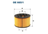 Oil filter OE 665/1 Filtron