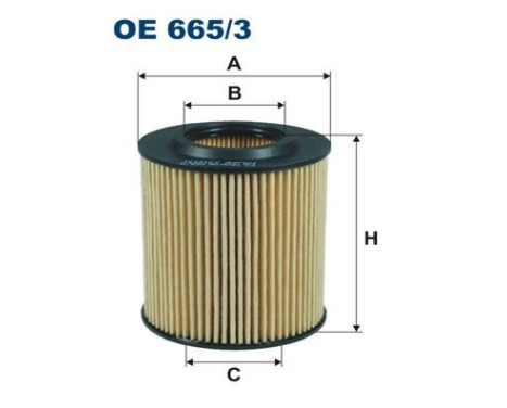 Oil filter OE 665/3 Filtron