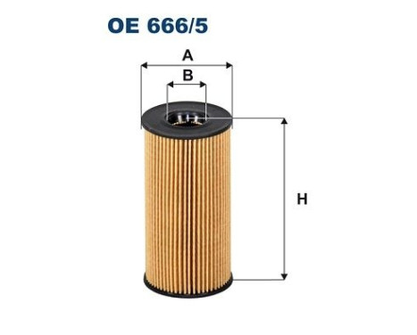 Oil filter OE 666/5 Filtron