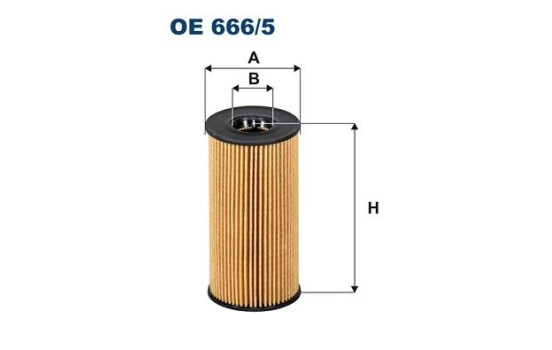 Oil filter OE 666/5 Filtron