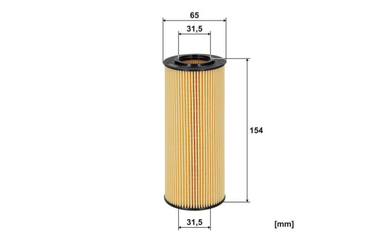 Oil filter OE 671/4 Filtron, Image 3
