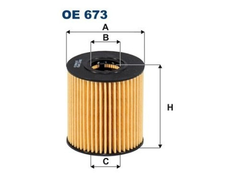 Oil filter OE 673 Filtron